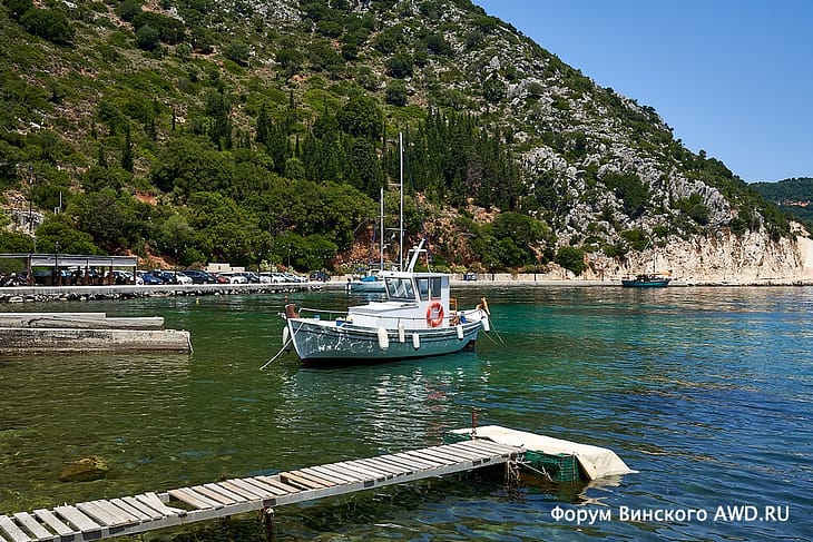 Frikes пляж Фрикес Итака