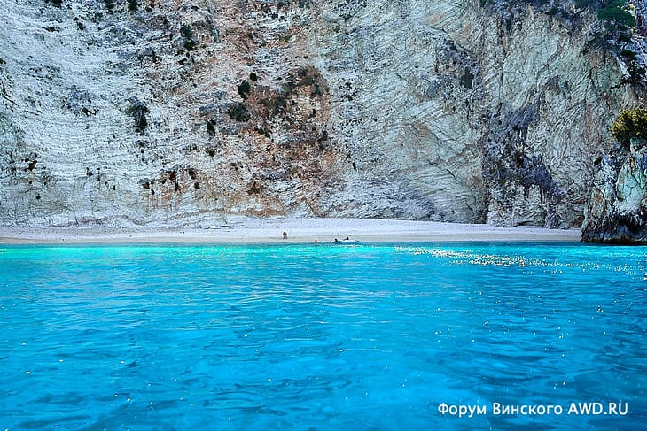 Spiagge Bianche Белые пляжи Итака
