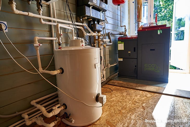 Обвязка пеллетного котла Kiturami