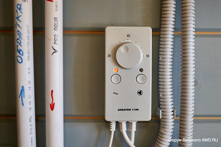 Датчик включения отопительного насоса