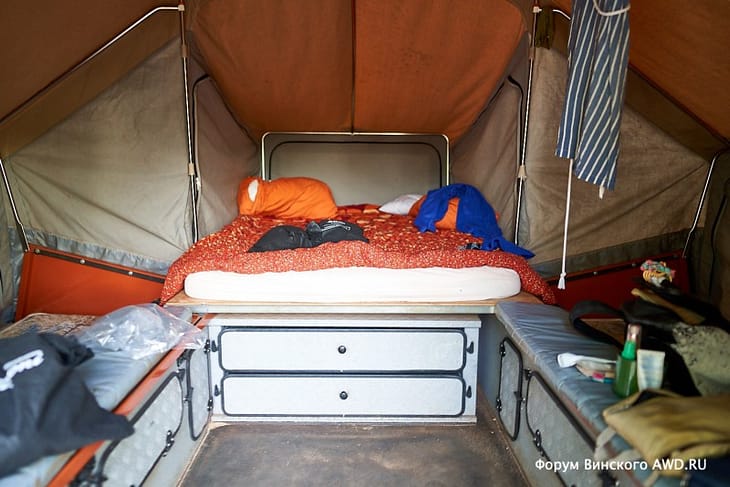 Кемпер на базе прицена