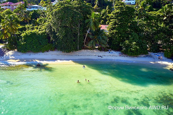 Пляж Anse Royale (Анс Рояль)