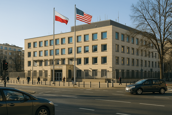 Виза в США в Польше