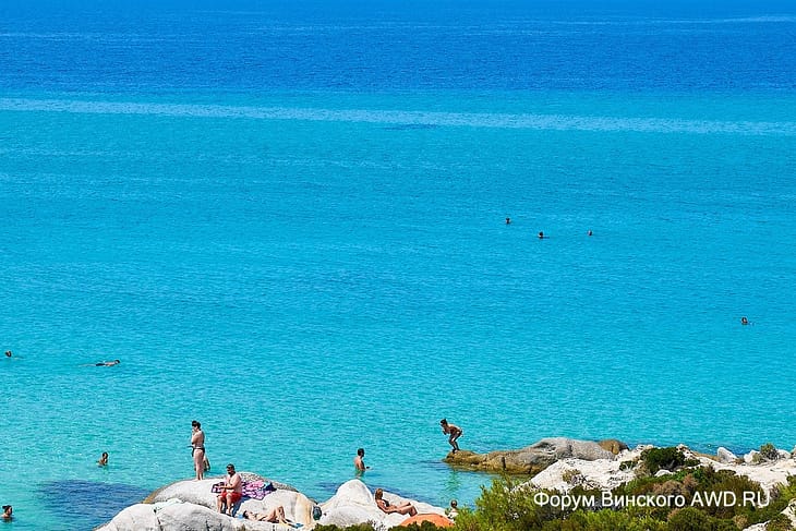 Пляж Кавуротрипес Халкидики