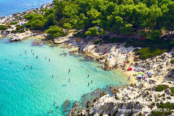 Пляж Оранж на Ситонии фото