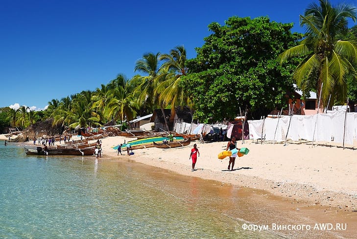 Нуси-Бе Мадагаскар пляжи