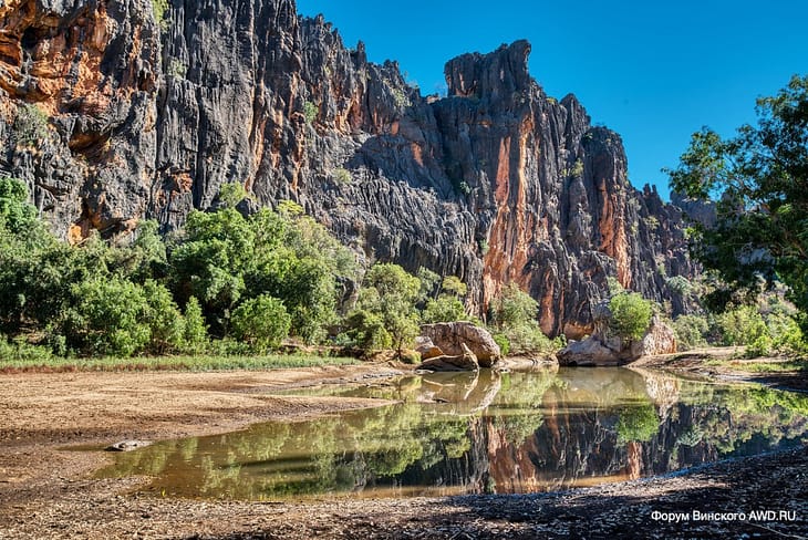 Windjana Gorge sunrise