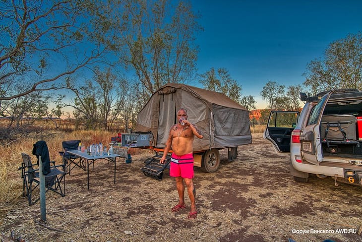 Camping in Purnululu Australia