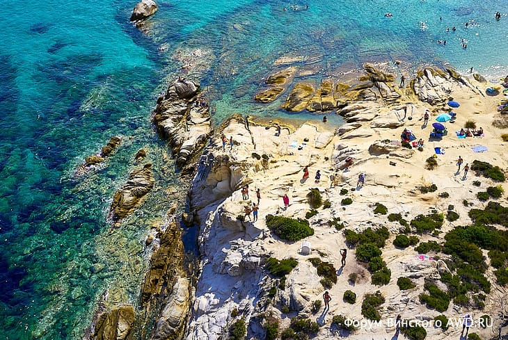 Оранж бич Orange beach Ситония