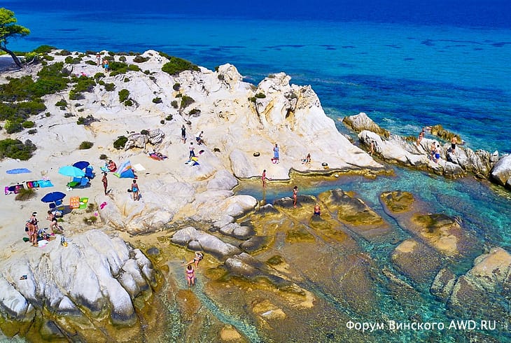 Пляж Оранж на Ситонии фото