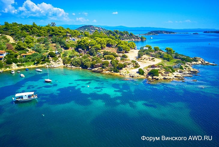 Пляж Фтероти Ситония