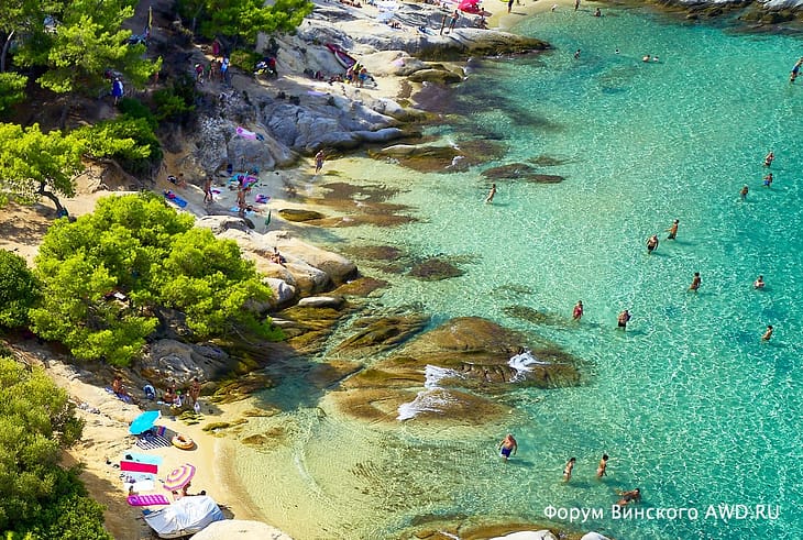 Пляж Оранж на Ситонии фото