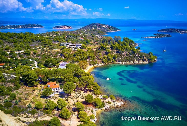 Пляж Фтероти Ситония