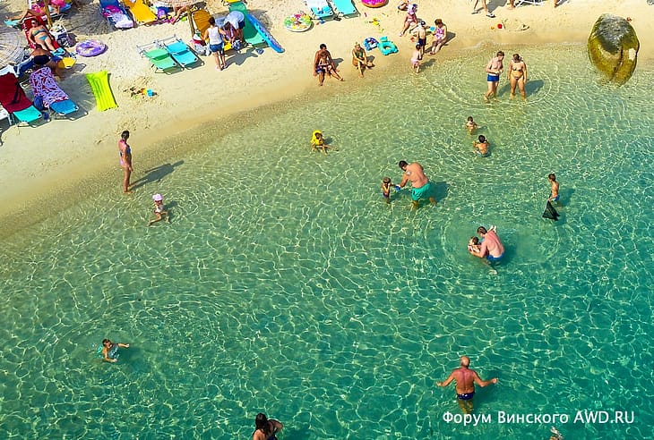 Оранж бич Orange beach Ситония