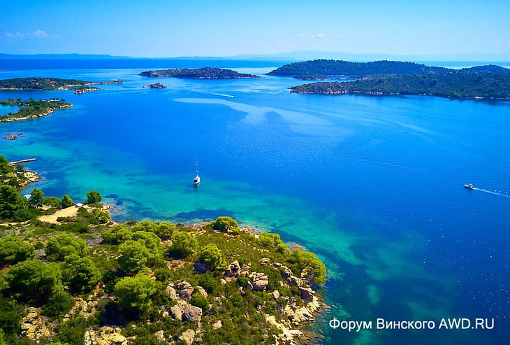 Пляж Фтероти Ситония