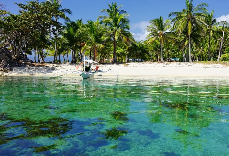 Лучшие пляжи на Филиппинах Malcapuya island