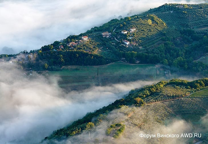 Полет на воздушном шаре над Тосканой