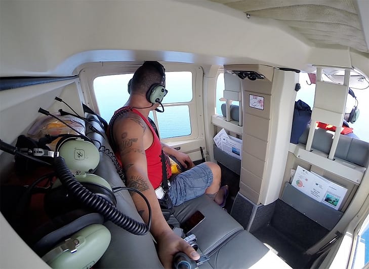 Белиз на вертолете