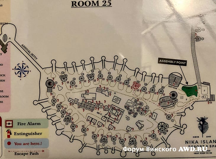 Выбор виллы на острове Nika Island Resort