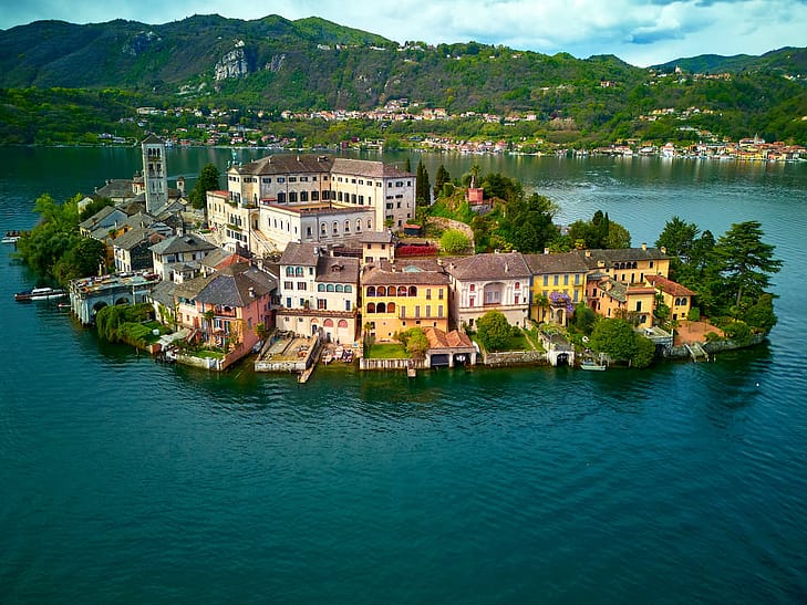 Озеро Лаго ди Орта Пьемонт