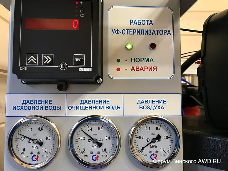 Система очистки воды от железа