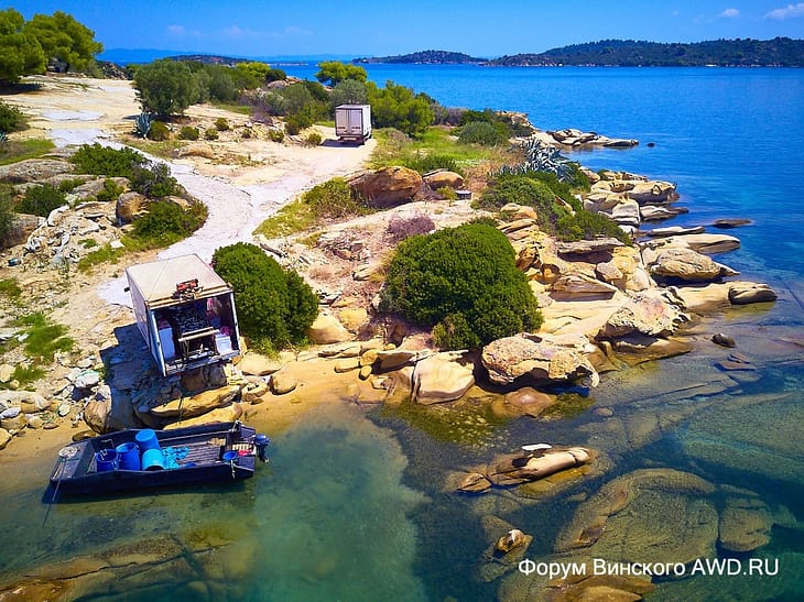 Пляж Фтероти Халкидики