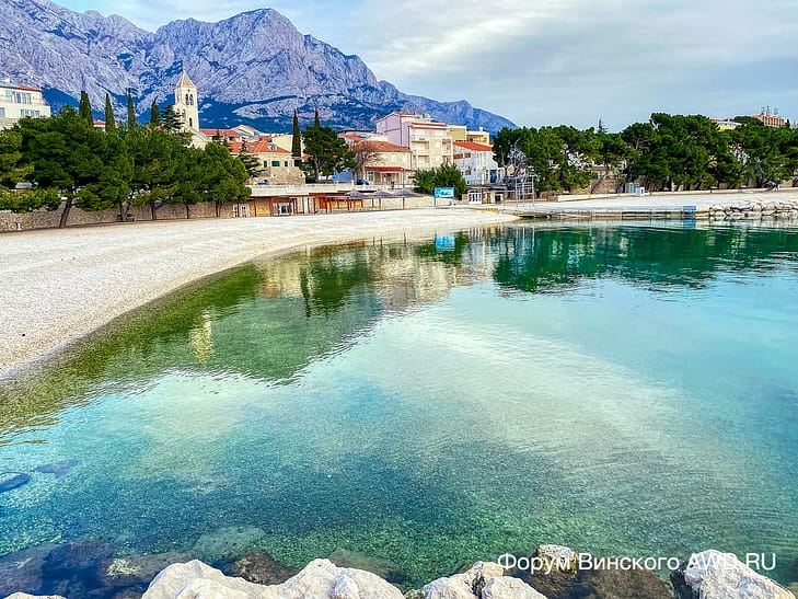 Хорватия на машине в марте 2021