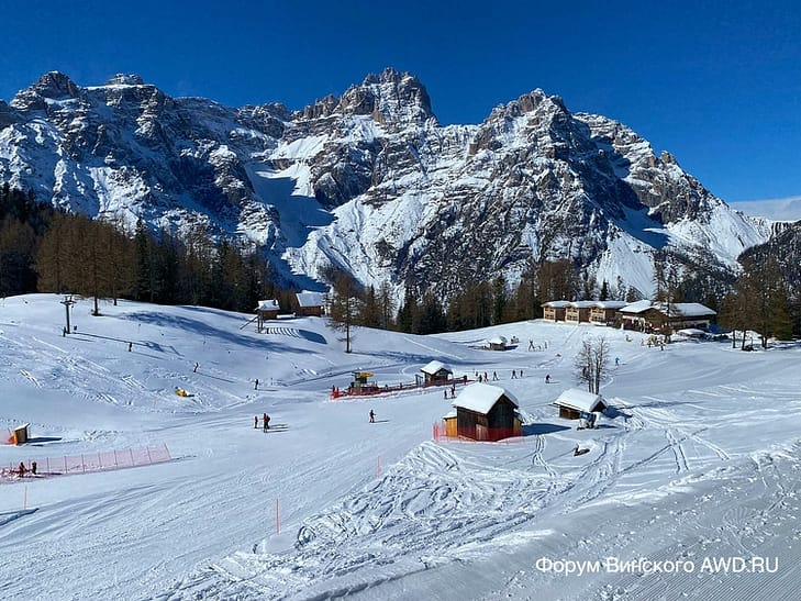 Горнолыжный отдых в Италии