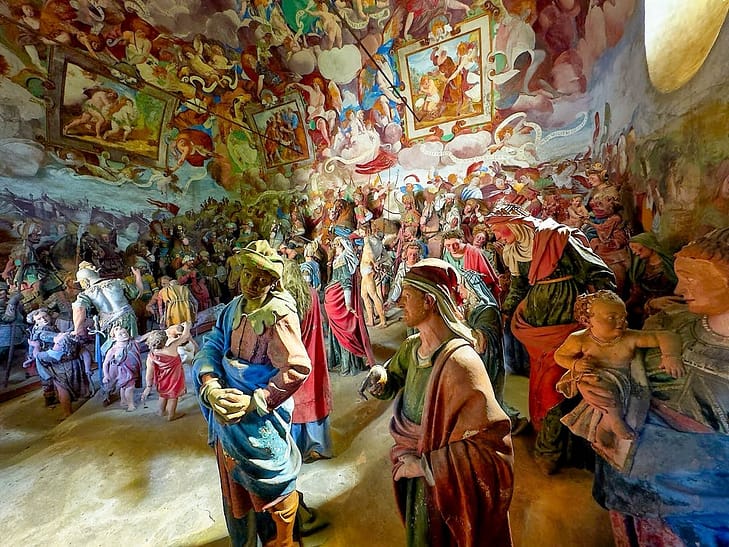 Куда съездить из Милана - Sacro Monte di Varallo