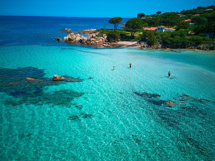 Сан Теодоро пляжи. Пляж Лу Импосту