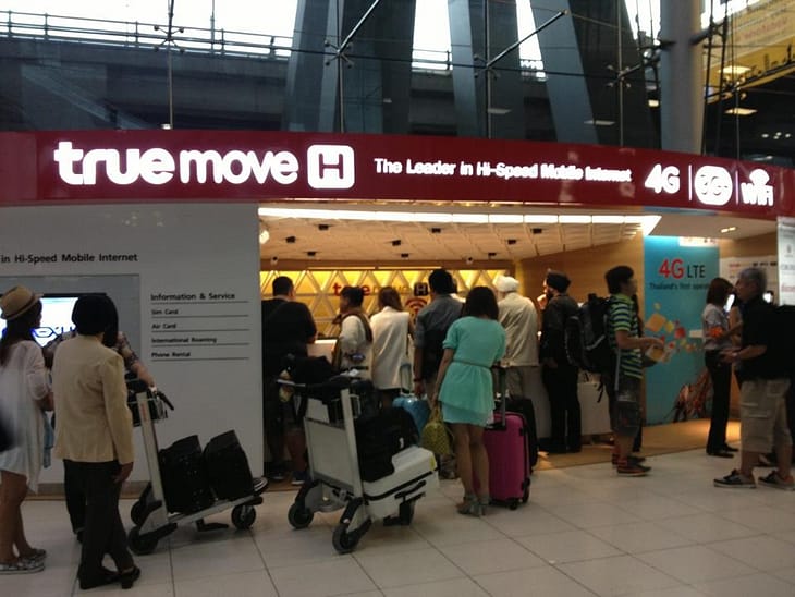 TrueMove интернет в Таиланде