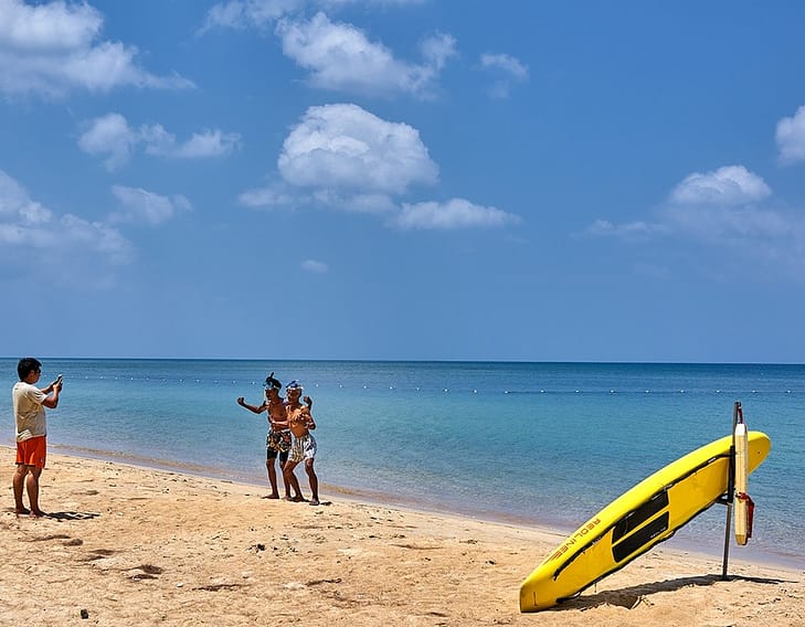 Пляж с самолетами на Пхукете
