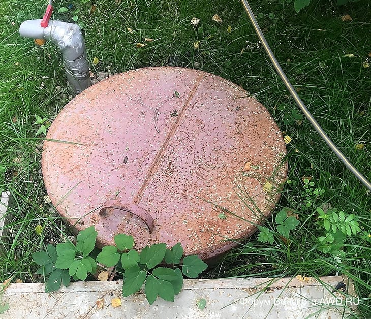Кессон для скважины на даче