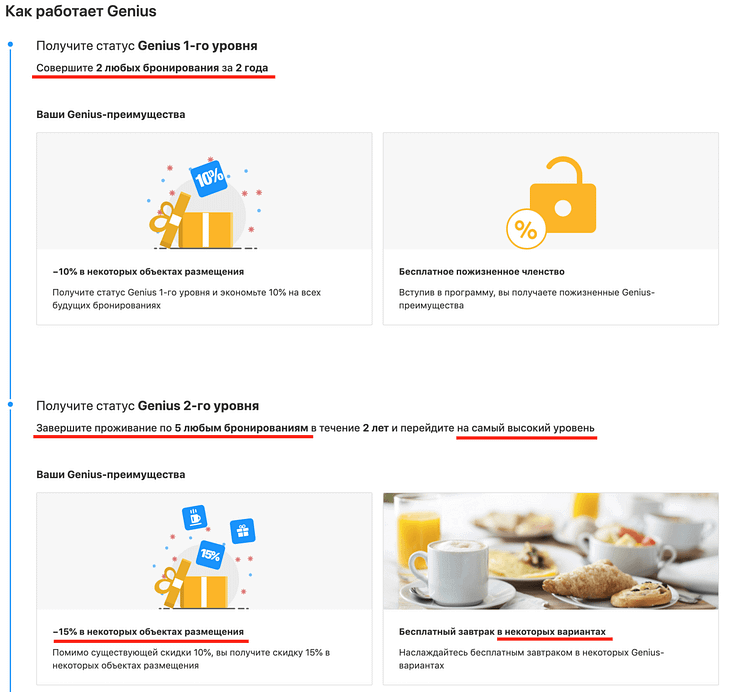 Скидка Booking genius путешественник