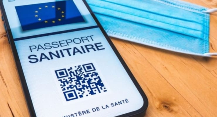 QR код для вакцинированных не в ЕС