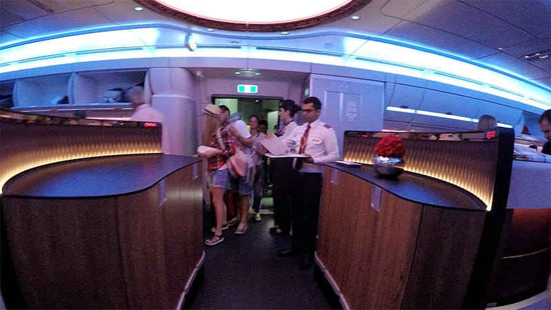 Новый A350 Qatar Airways отзыв