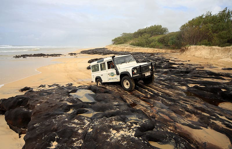 По острову Фрейзер на джипе