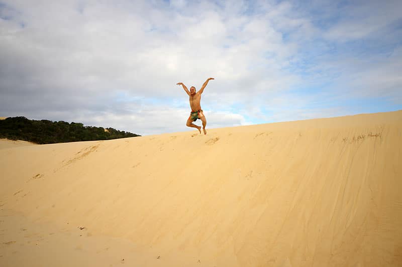 По острову Фрейзер на джипе