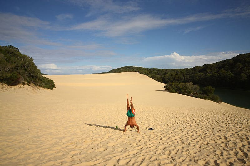 По острову Фрейзер на джипе