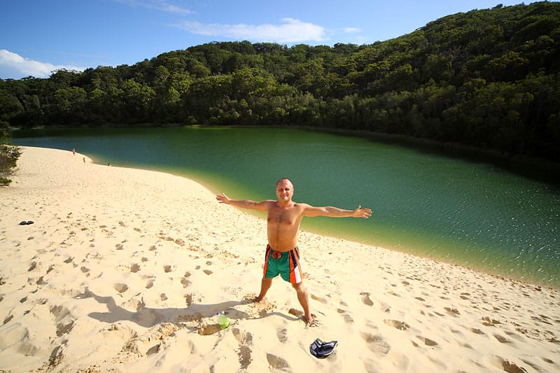 По острову Фрейзер на джипе
