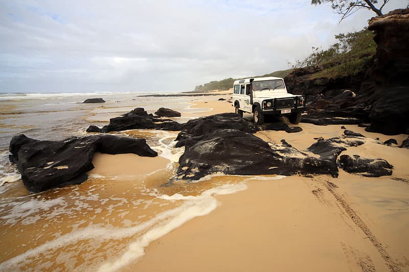 По острову Фрейзер на джипе