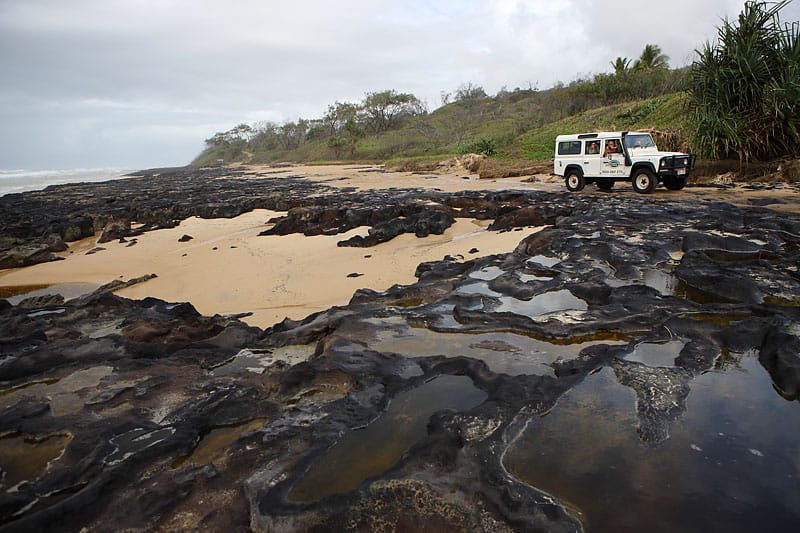 По острову Фрейзер на джипе