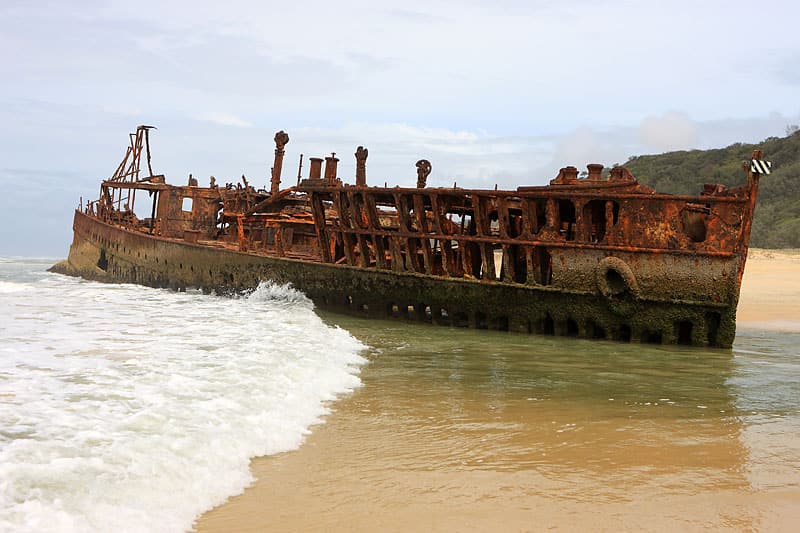 По острову Фрейзер на джипе