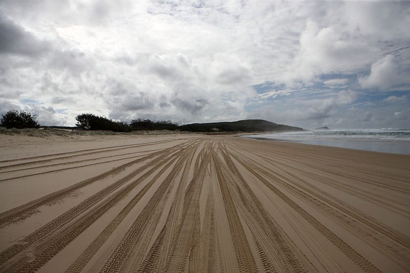 По острову Фрейзер на джипе
