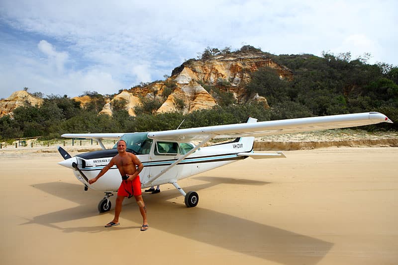 По острову Фрейзер на джипе