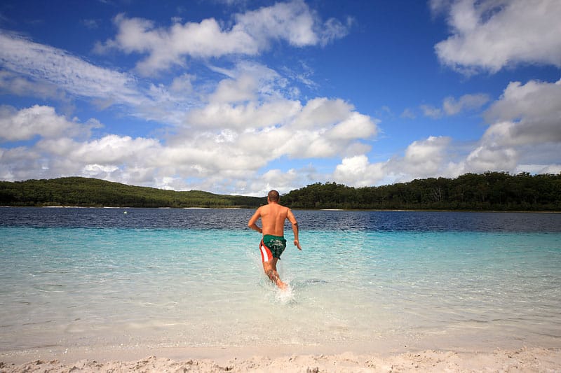 По острову Фрейзер на джипе