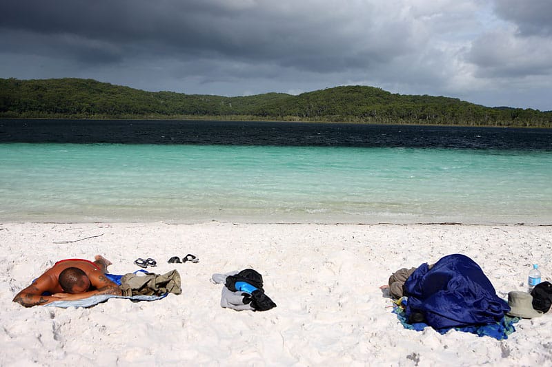 По острову Фрейзер на джипе