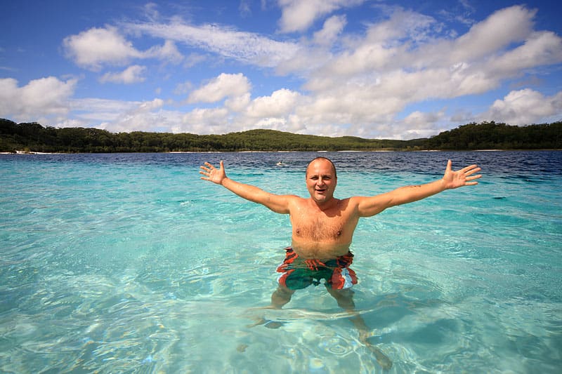 По острову Фрейзер на джипе