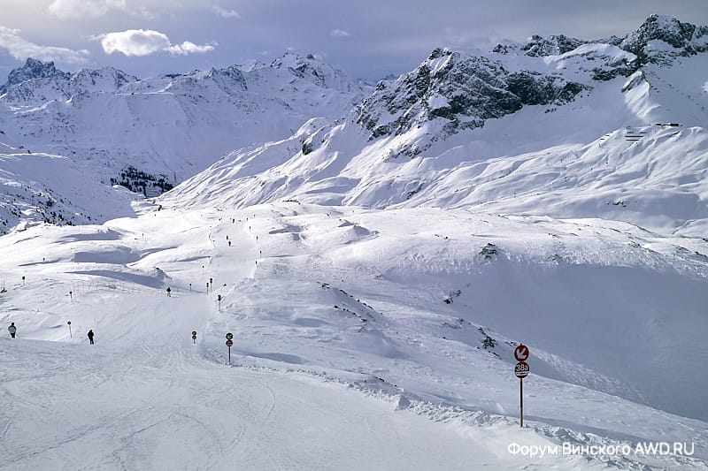 Открытие горнолыжного сезона в Альпах