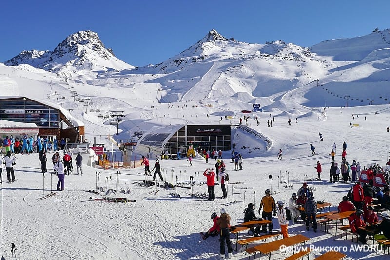 Открытие горнолыжного сезона в Альпах